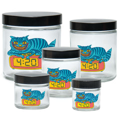 420 Science x Killer Acid Clear Screw Top Jar - 420 Cat - Discreet Smoker