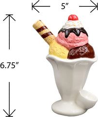 Ice Cream Sundae Pipe - Discreet Smoker