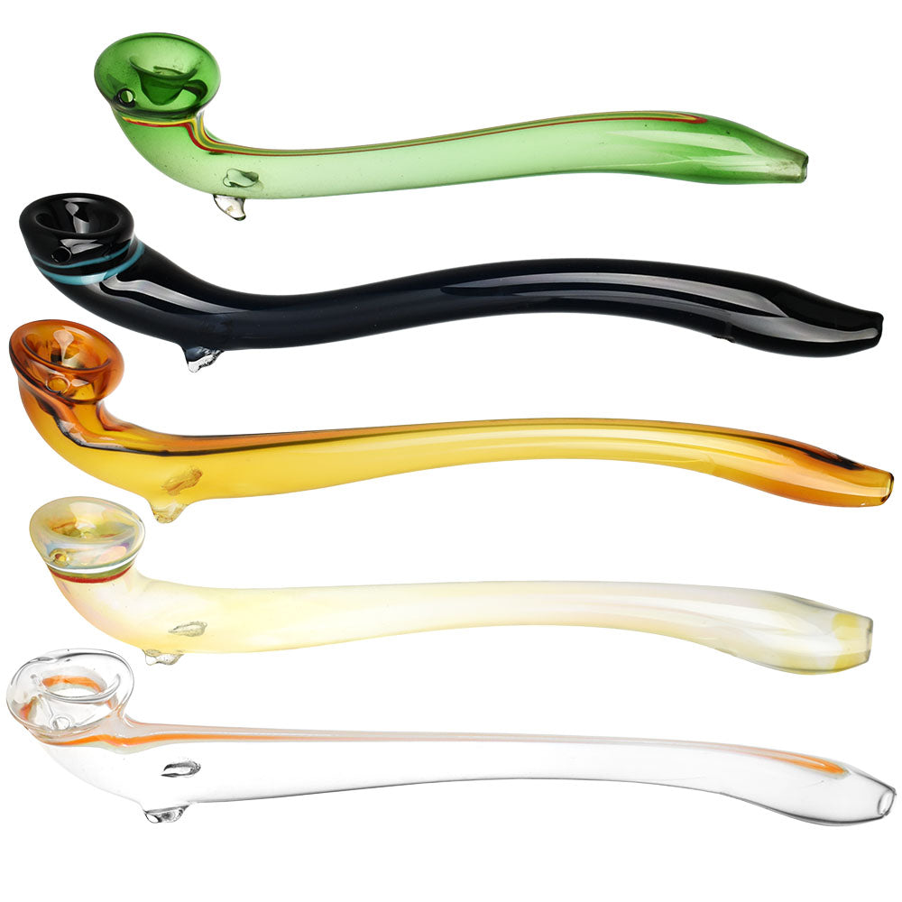 Smoking Sorcerer's Glass Hand Pipe - Discreet Smoker