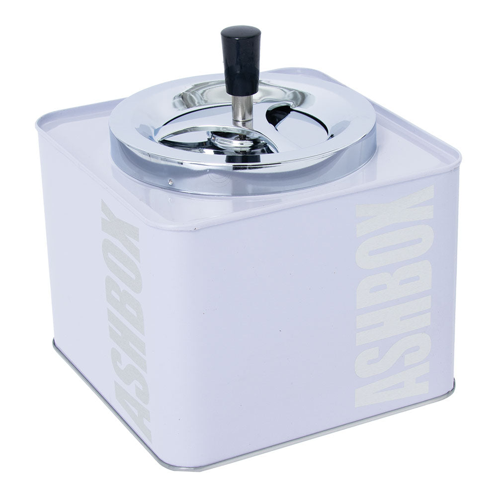 Fujima Ashbox Metal Spinning Ashtray | 7" - Discreet Smoker