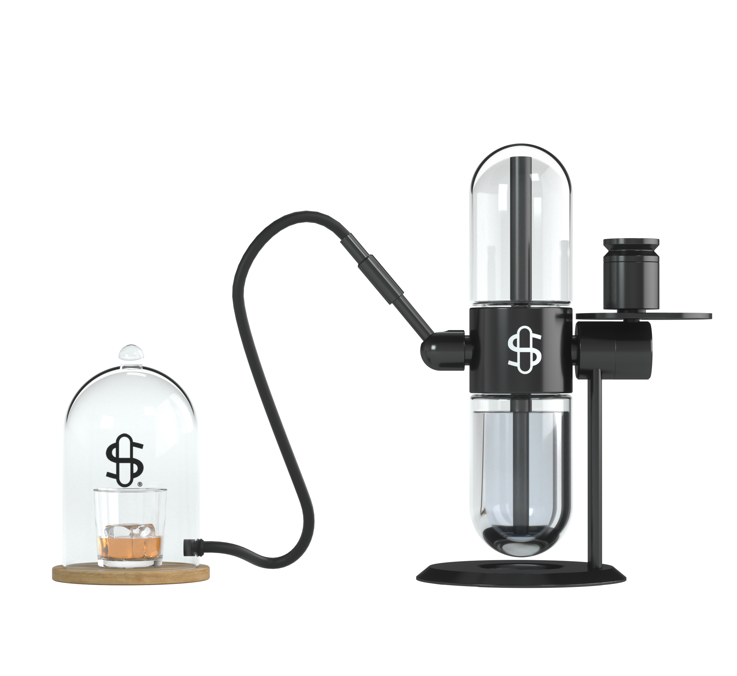 Stündenglass Beverage Cloche - Discreet Smoker