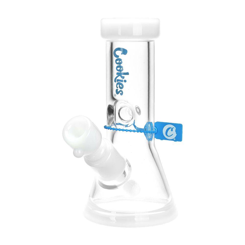Cookies Mighty Mini Glass Beaker Water Pipe | 14mm F | 8" - Discreet Smoker