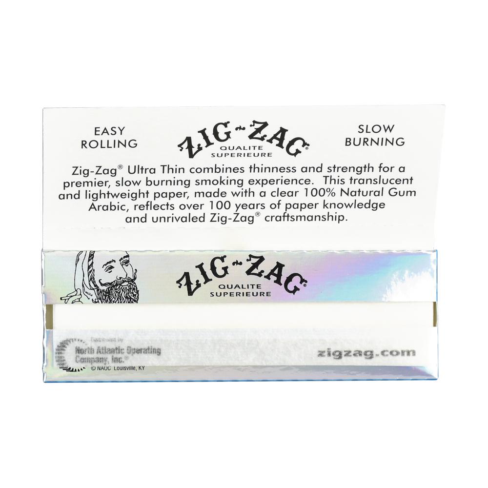 Zig Zag Ultra Thin Rolling Papers - Discreet Smoker