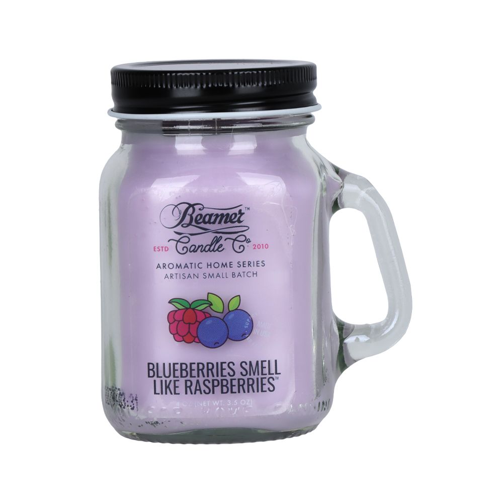 Beamer Candle Co. Aromatic Home Series Mini Mason Jar Candle | 4oz - Discreet Smoker
