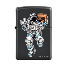 Zippo Lighter - Pulsar Space Jam - Black Matte - Discreet Smoker