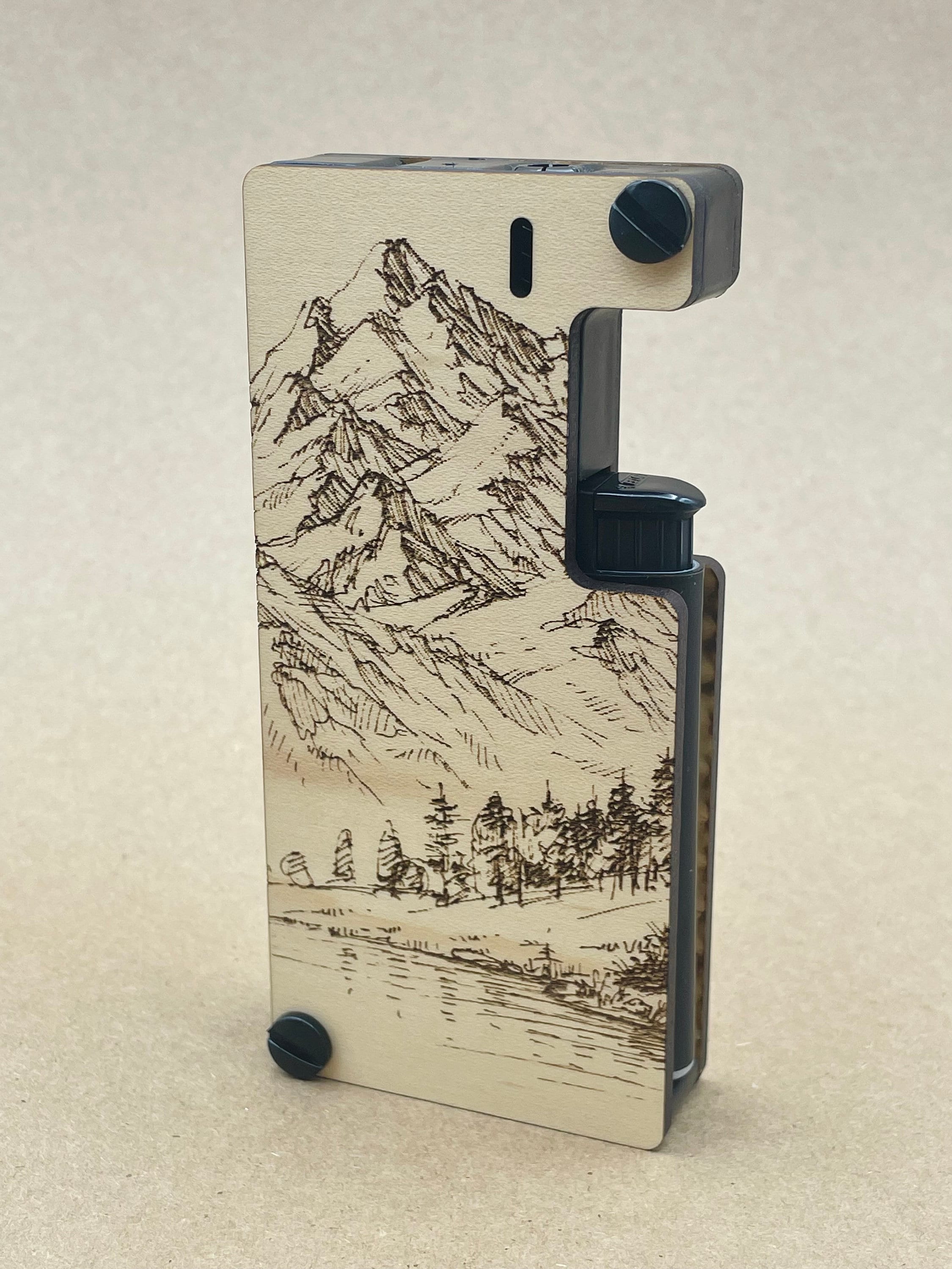 Hit Kit Flamethrower. Portable Joint + Lighter Case. - Discreet Smoker