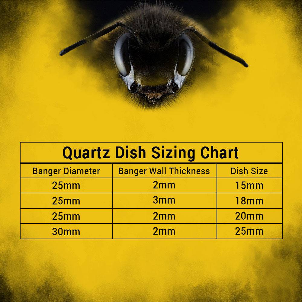 HONEY & MILK BEVEL QUARTZ BANGER - 90° DEGREE | YL - Discreet Smoker