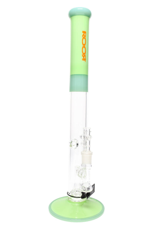 ROOR Tech 18″ Colored Straight Shooter Bong with Showerhead Perc - Discreet Smoker