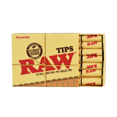 Raw Pre-Rolled Tips - Discreet Smoker