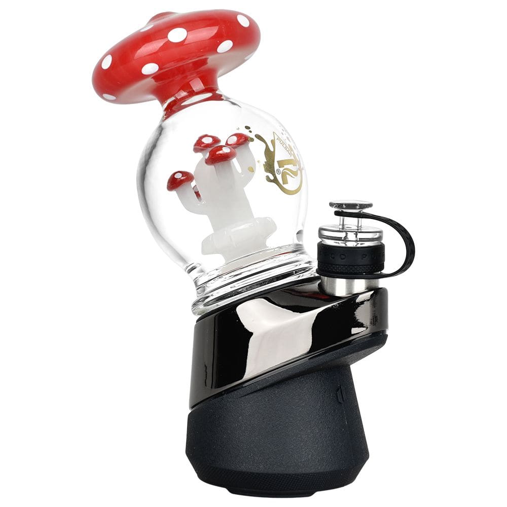 Pulsar Mushroom Mayhem Glass Attachment For Puffco Peak - Discreet Smoker