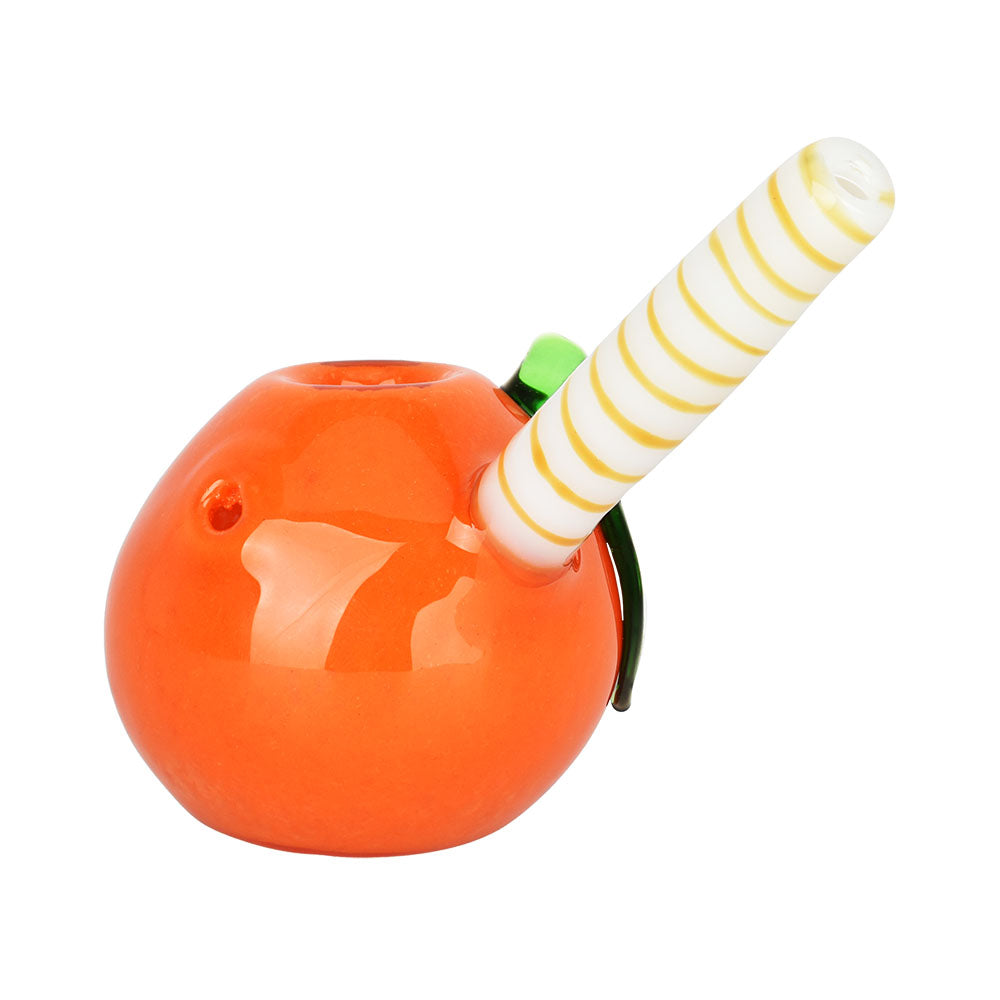Feeling Peachy Glass Bubbler - 4.5" - Discreet Smoker