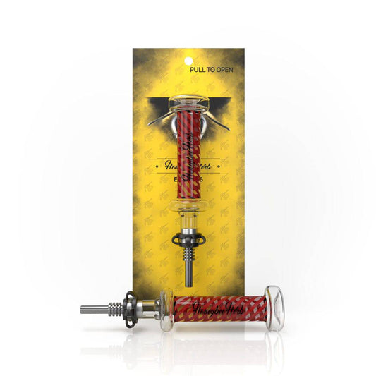 CANDY STRIPPED NECTAR COLLECTOR - Discreet Smoker