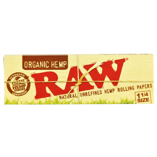 Raw Organic Hemp Rolling Papers - Discreet Smoker