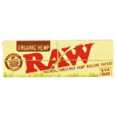 Raw Organic Hemp Rolling Papers - Discreet Smoker