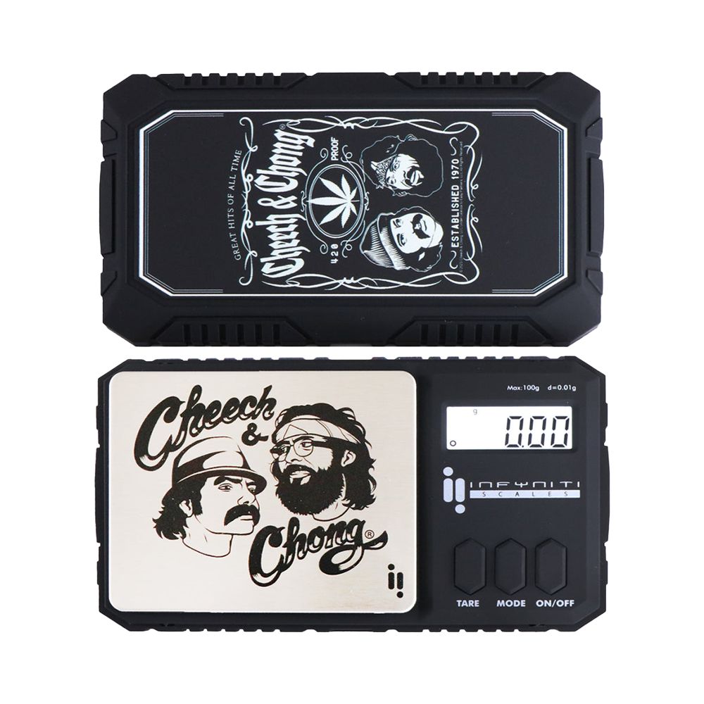 Infyniti Cheech & Chong Guardian Pocket Scale - 100g x .01g - Discreet Smoker