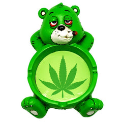 Stoner Bear Polyresin Ashtrays - Discreet Smoker