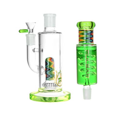 Pulsar Stackable Glycerin Water Pipe | 12.75" | 14mm F - Discreet Smoker