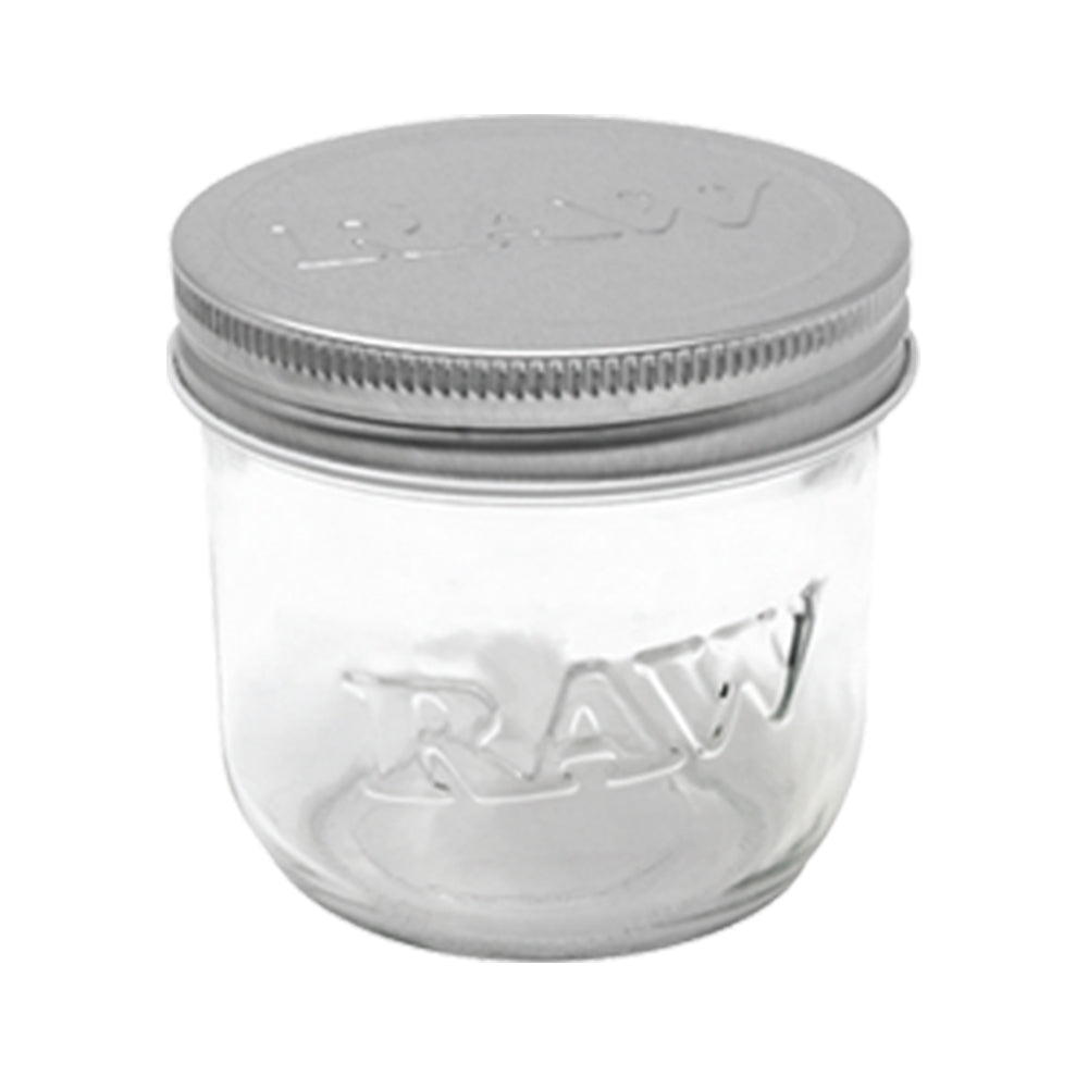 RAW Smell Proof Jar & Cozy w/ Lock - Discreet Smoker