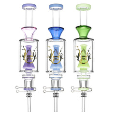 Pulsar Beaker Perc Vapor Vessel 2.0 w/ Quartz Tip | 8.5" | 14mm F - Discreet Smoker