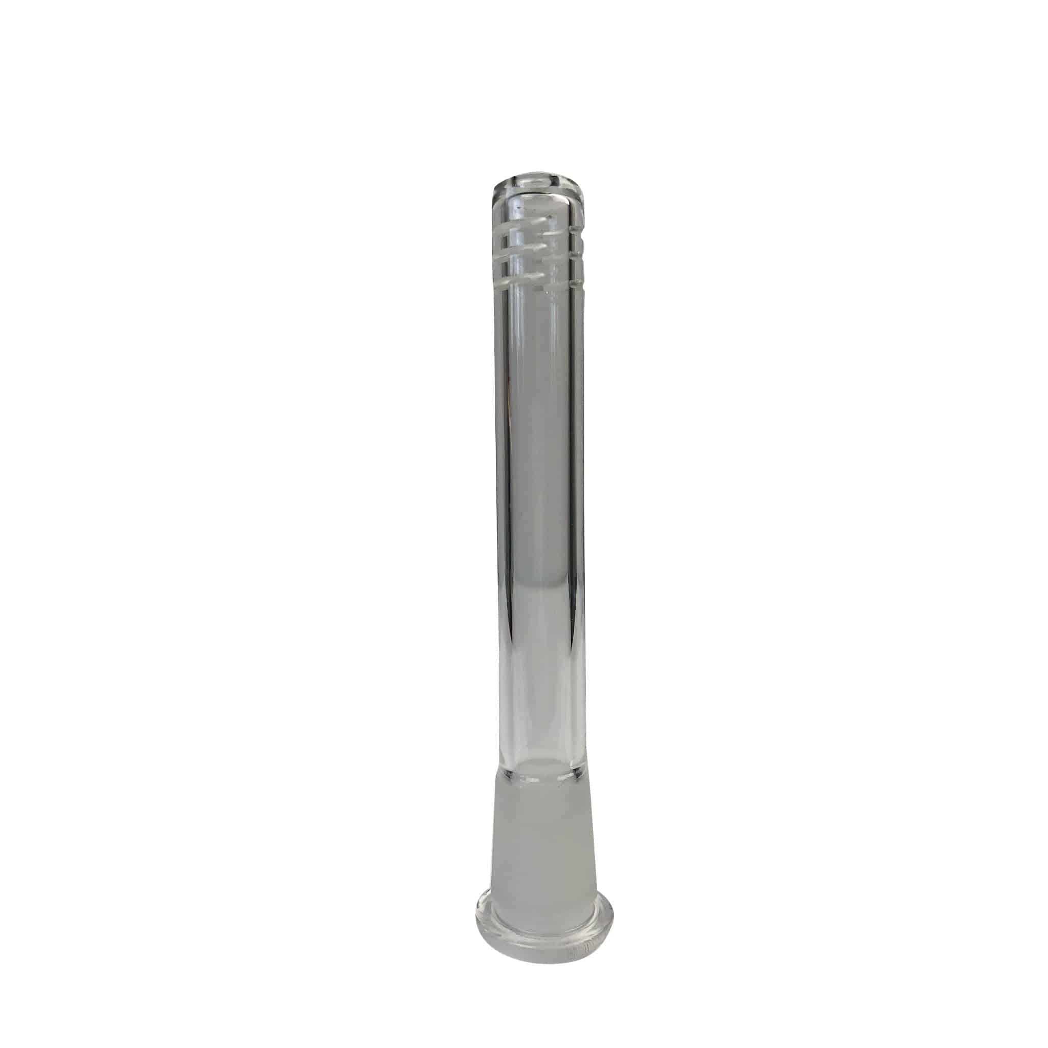 Small Glass Diffused Removable 3" Downstem 14mm to 14mm - Discreet Smoker