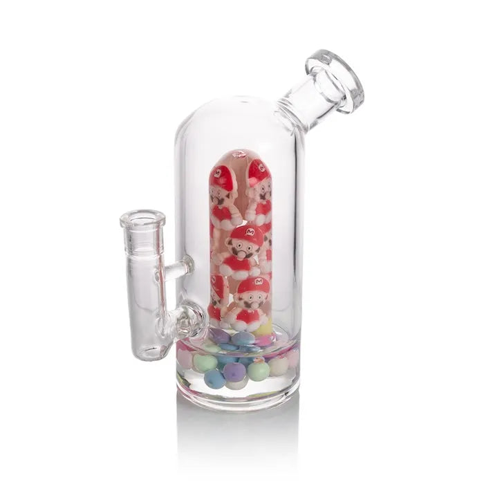 Fun Capsule Rig Glass Water Pipe - Discreet Smoker