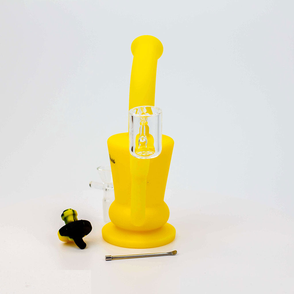 Honeybee Herb Dab Rig/Bong Travel Kit - Discreet Smoker