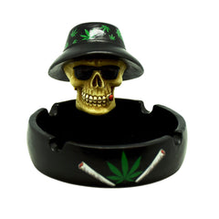 Stoned to the Bone Skull Ashtray - Discreet Smoker