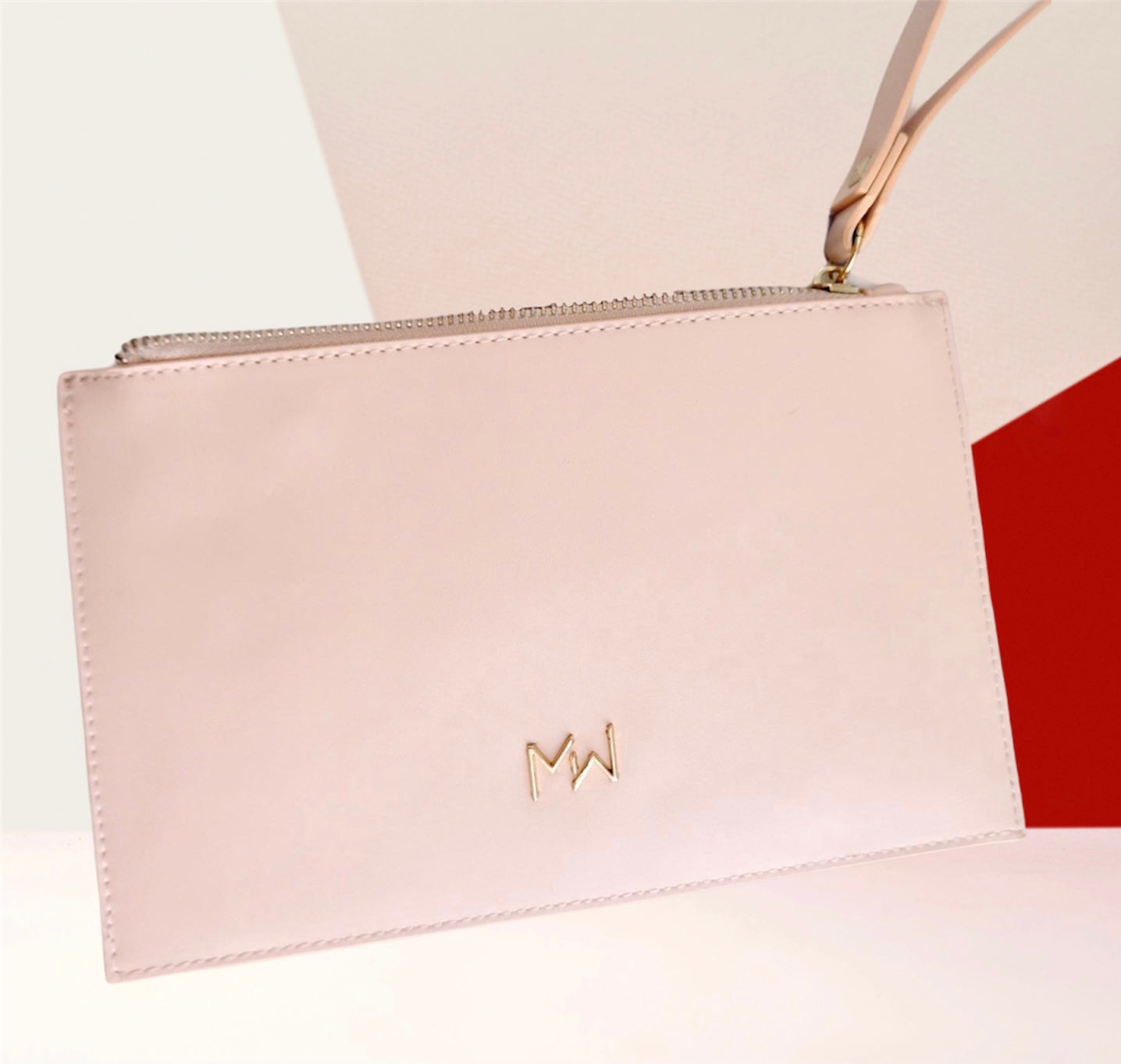 Stash It All Zipper Clutch - Pink - Discreet Smoker