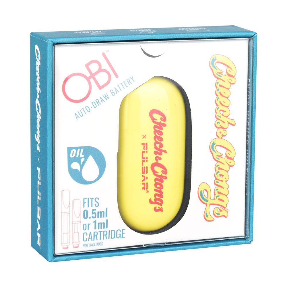Cheech & Chong x Pulsar Obi Auto-Draw Battery | 650mAh - Discreet Smoker