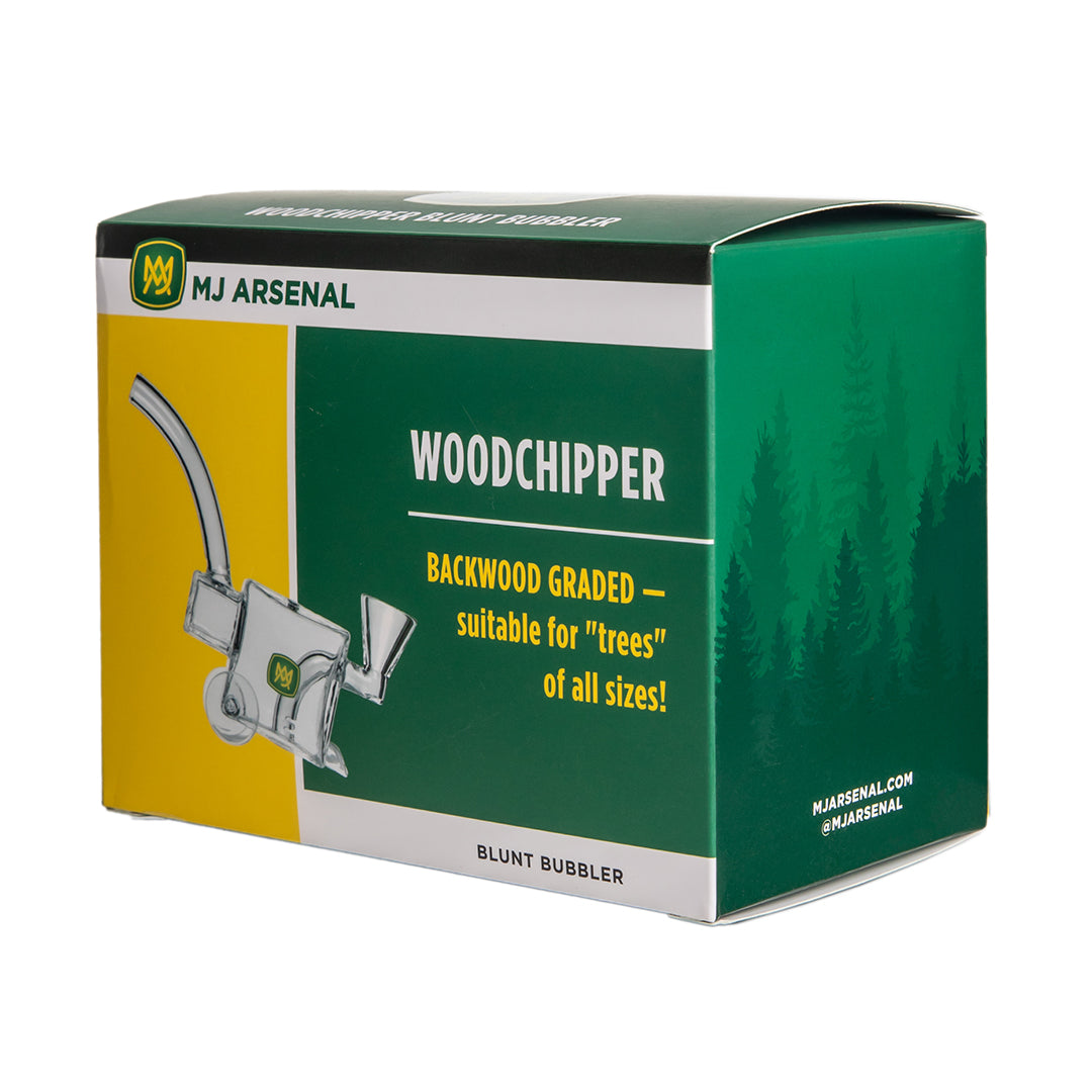 MJ Arsenal Woodchipper Blunt Bubbler - Discreet Smoker