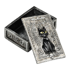 Cat Tarot Stash Box - 3.75"x5.5"