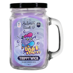 Beamer Candle Co. Trippy Wick Collection Mason Jar Candle | 12oz - Discreet Smoker