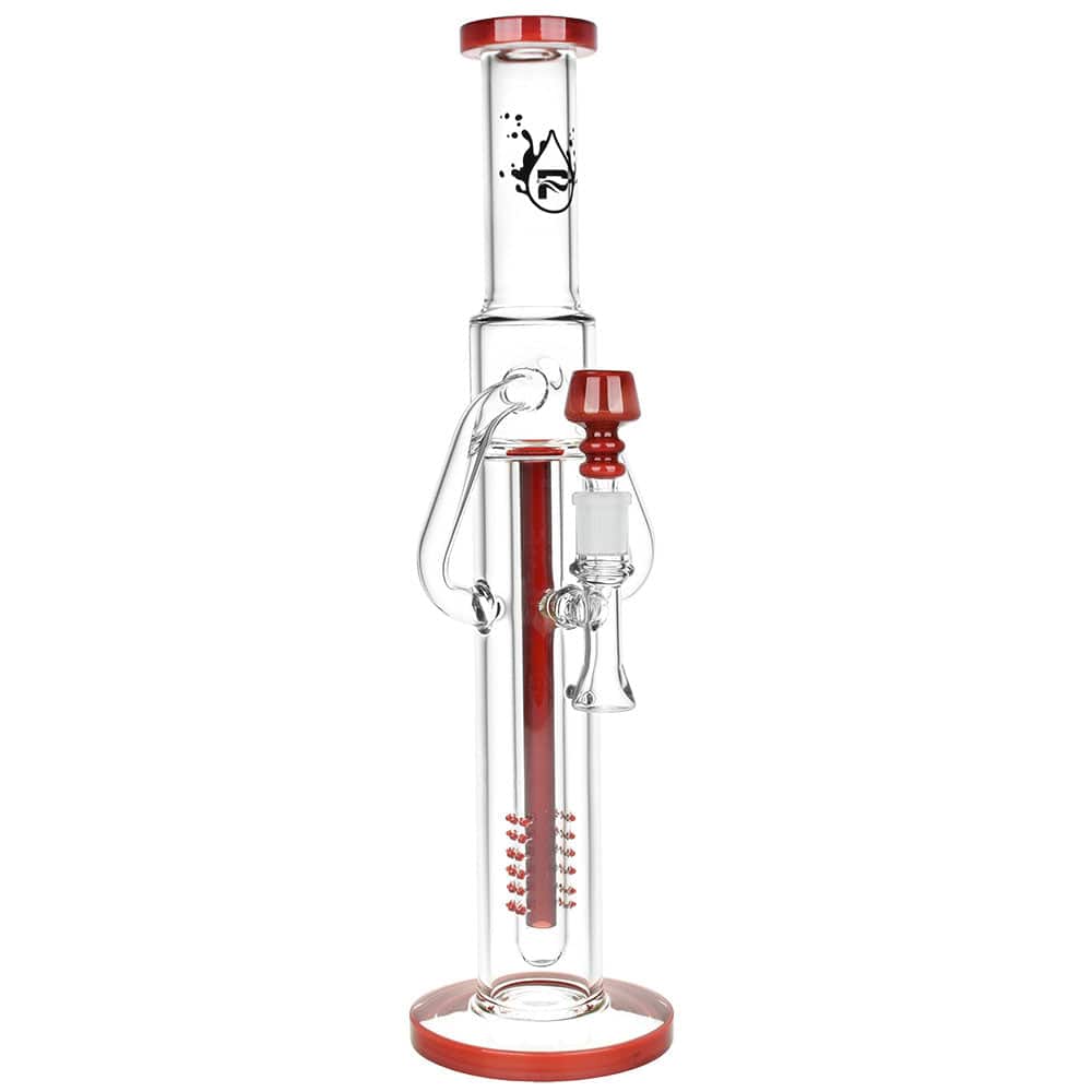 Pulsar Deep Pocket Tube Recycler Water Pipe | 16" | 14mm F - Discreet Smoker