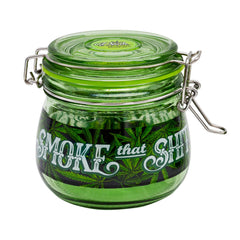 Dank Tank Airtight Glass Storage Jar - Discreet Smoker