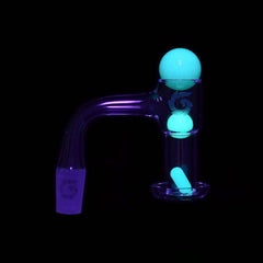 Glass House Mini Terp Vacuum Banger Kit - 14mm M / 90D - Discreet Smoker