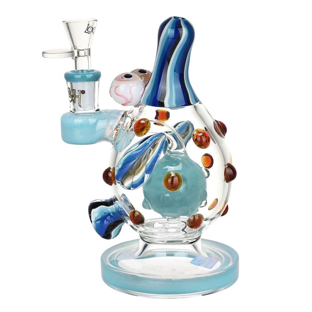 Lookah Glass Trip Water Pipe - 7" / 14mm F - Discreet Smoker