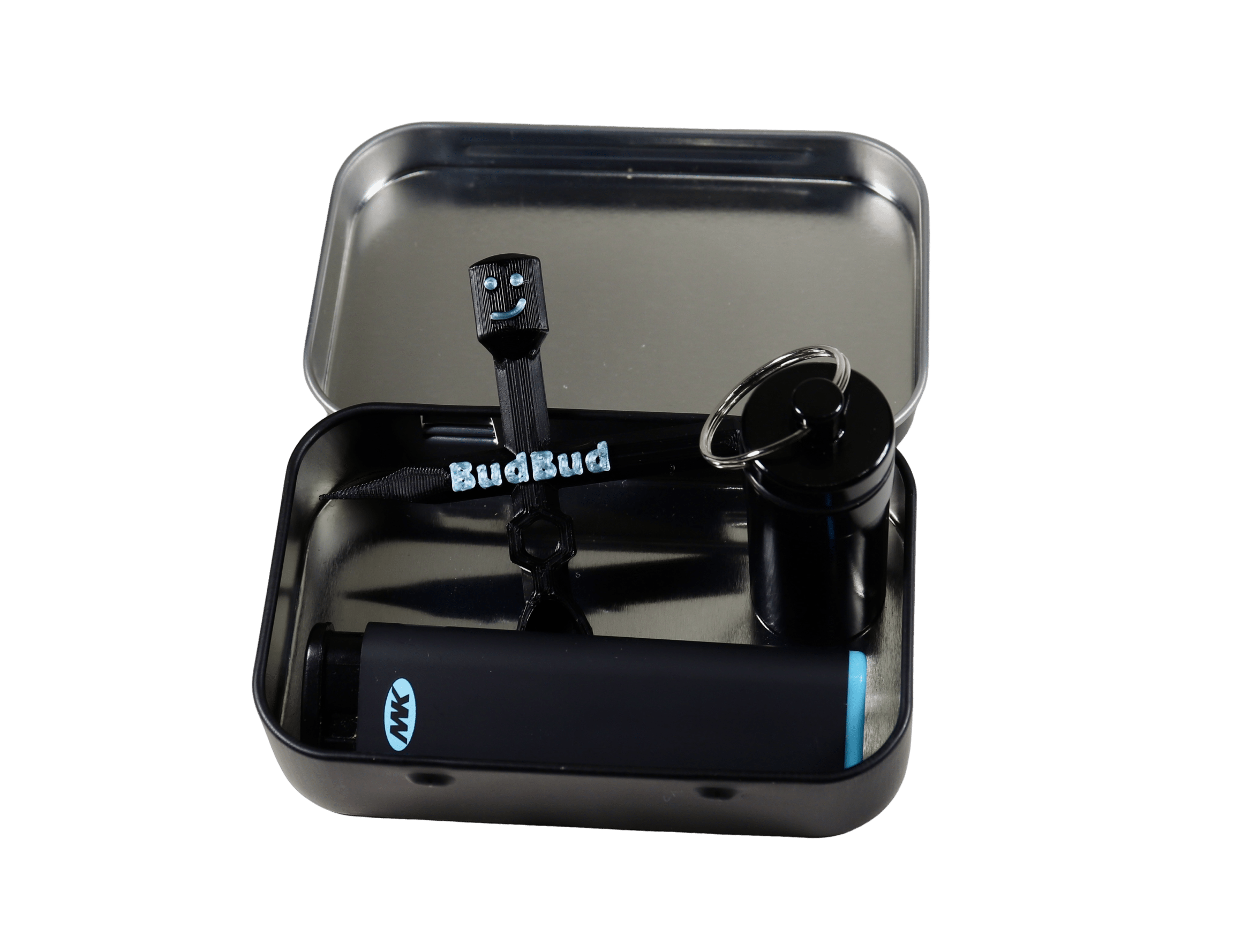 Budbud Happy Packing Tin - Discreet Smoker