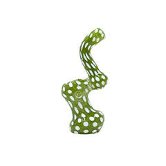 Dot Pop Rock Glass Standing Bubbler - Discreet Smoker