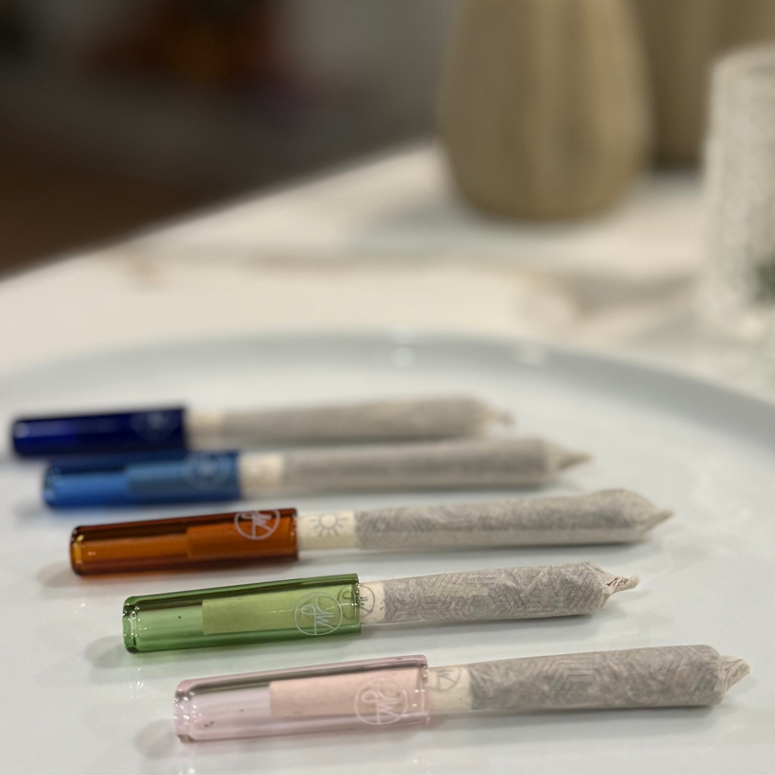 Glass Joint Tip | Pink - Discreet Smoker