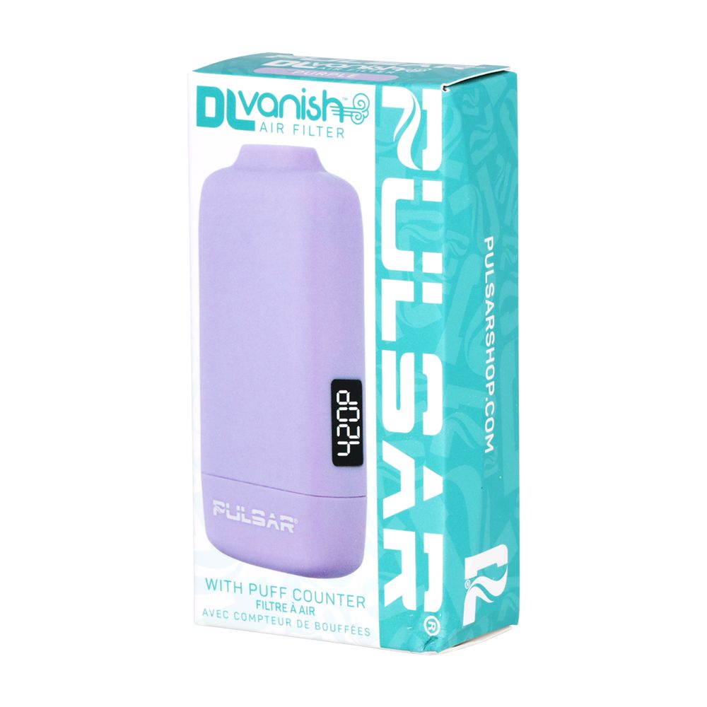 Pulsar DL Vanish Personal Air Filter with Puff Counter - Discreet Smoker