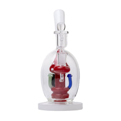 Human Grade Mushroom Globe Glass Rig - Discreet Smoker