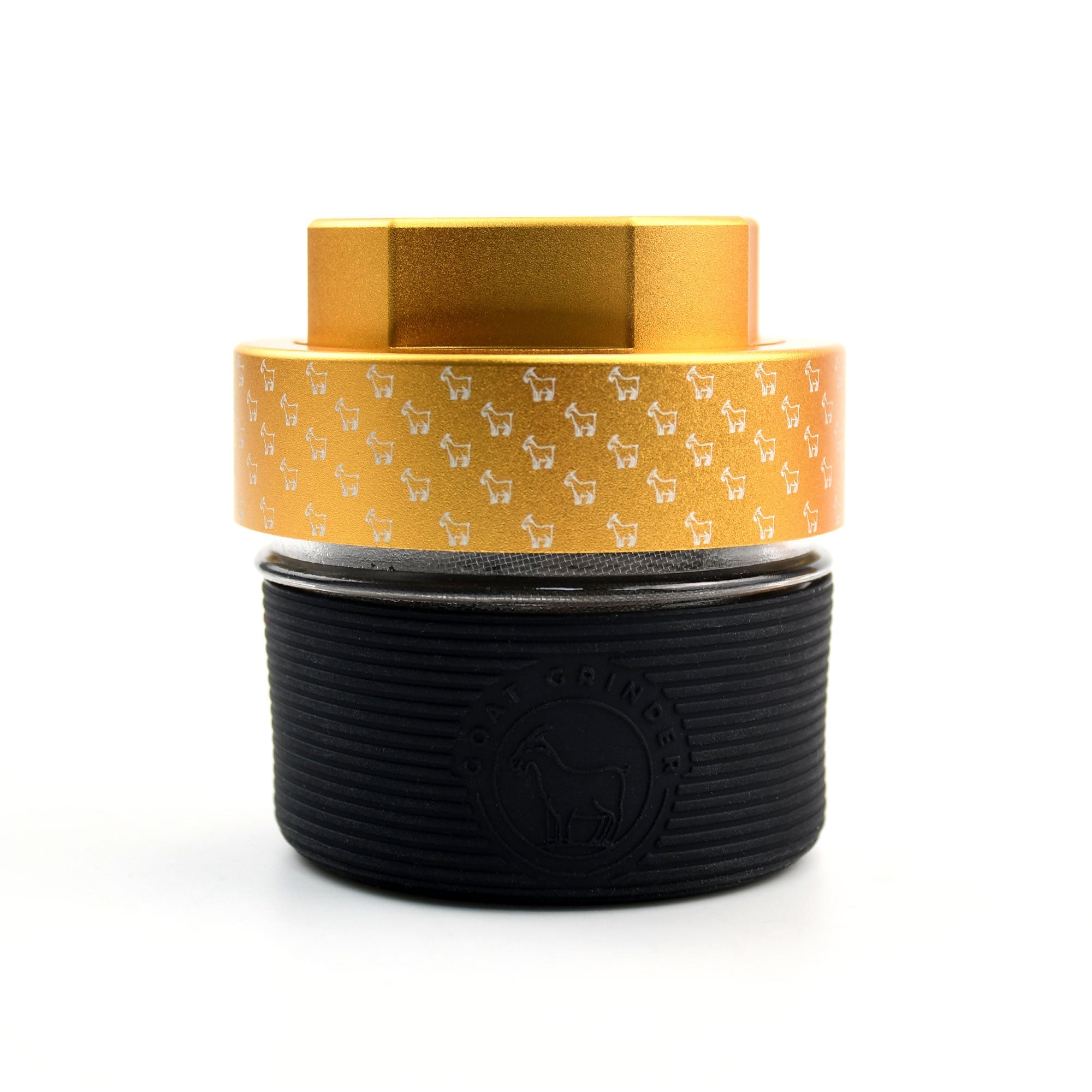 4 Piece Aluminum Herb Grinder | AITH v.I – OG - Repeat Pattern - Discreet Smoker