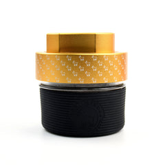 4 Piece Aluminum Herb Grinder | AITH v.I – OG - Repeat Pattern - Discreet Smoker