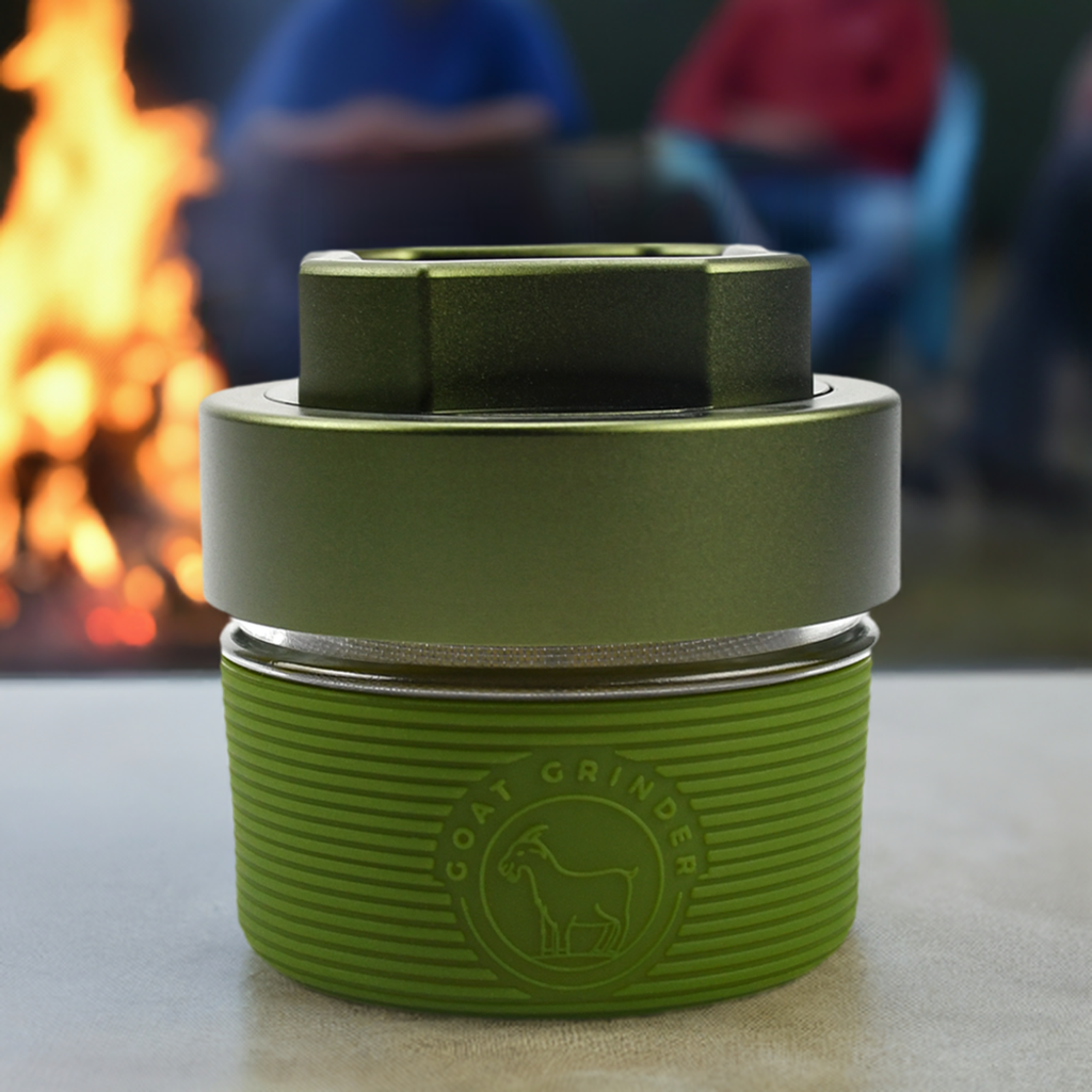 4 Piece Aluminum Herb Grinder | AITH v.I – OG - Discreet Smoker