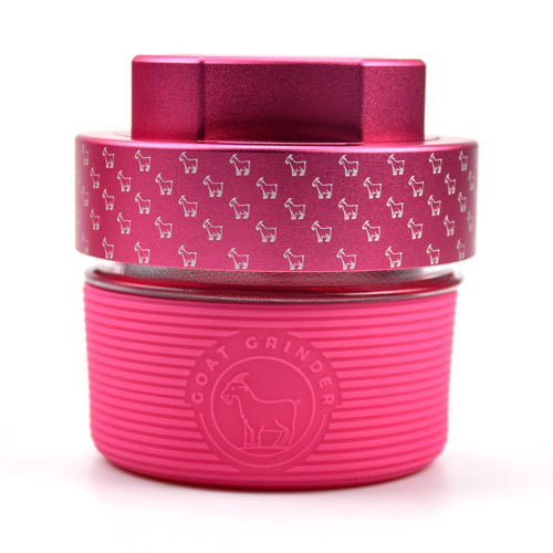 4 Piece Aluminum Herb Grinder | AITH v.I – OG - Repeat Pattern - Discreet Smoker