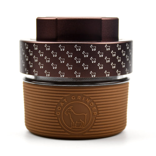 4 Piece Aluminum Herb Grinder | AITH v.I – OG - Repeat Pattern - Discreet Smoker