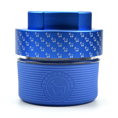 4 Piece Aluminum Herb Grinder | AITH v.I – OG - Repeat Pattern - Discreet Smoker