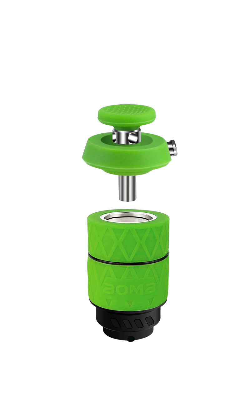 Bomb Erig Aerix Atomzier - Green - Discreet Smoker