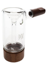 MJ Arsenal Steamboat Glass Bubbler – Alpine Collection – Wood Accents