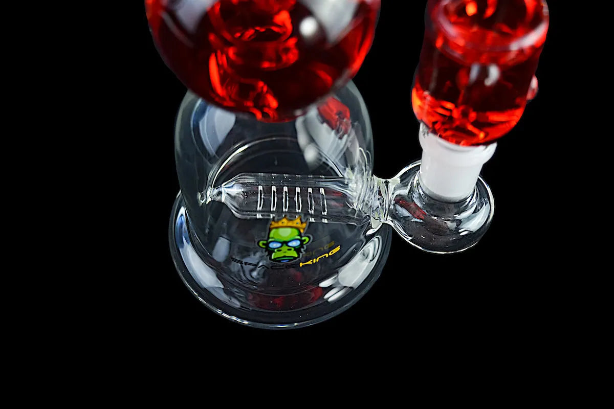 Space King Glass - 'Space Glacier' Freezable Bong - Discreet Smoker